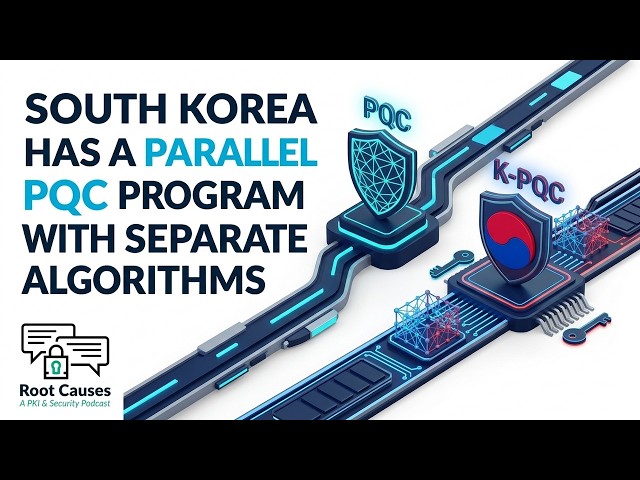 Episode 667: South Korea Has a Parallel PQC Program with Separate Algorithms