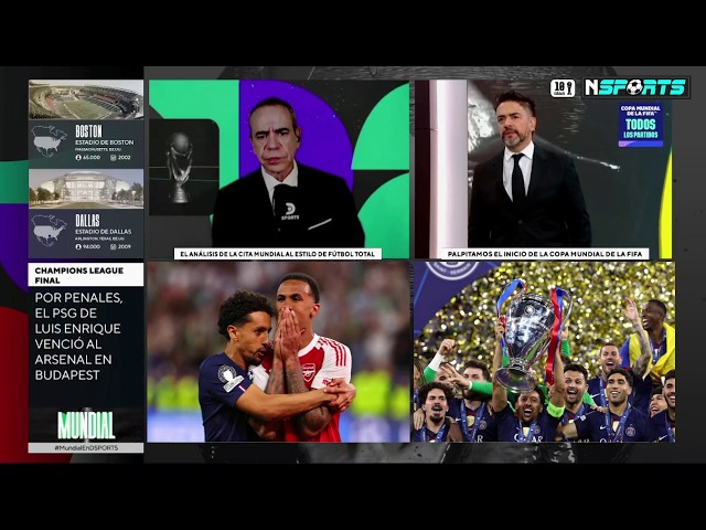 Futbol Total 1/6/26: PSG ganó a Arsenal por penales y es BICAMPEON de la Champions