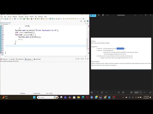 Java Assignment Loop/Conditions/Scanner