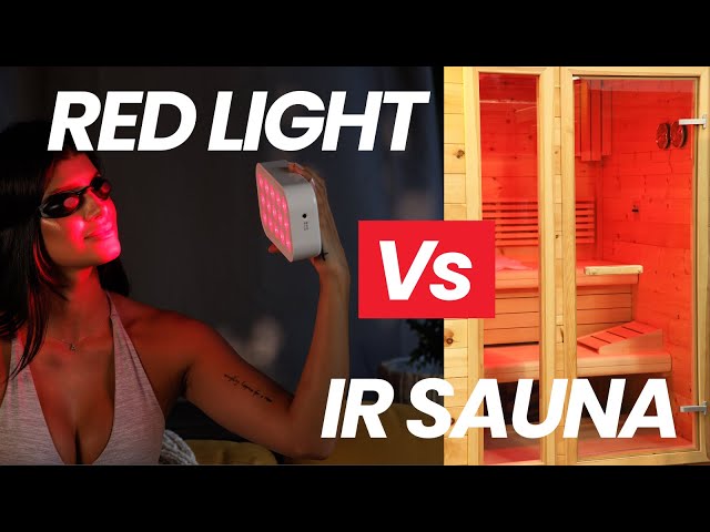 Red Light Therapy vs Infrared Sauna