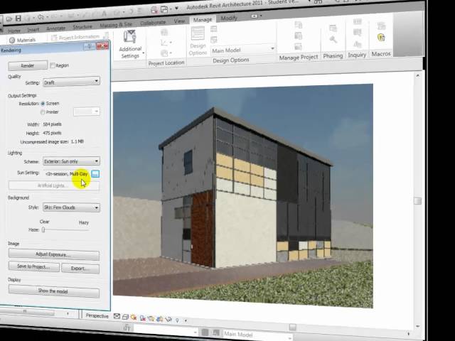 Revit Architecture - Exterior Renderings