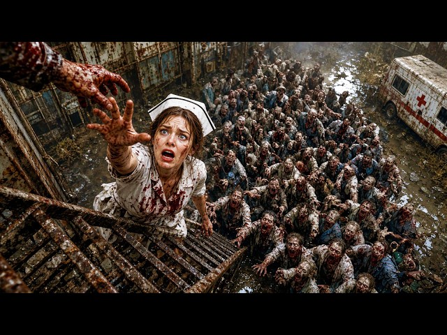 Virus Invades Hospital, Zombie Apocalypse | Best Horror Zombie Film, 4K  #horror