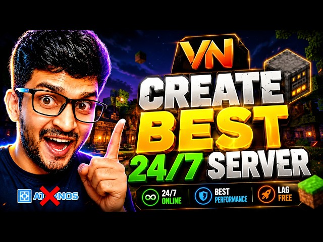 How To Make 24/7 Minecraft Server Java + PE Cracked | Best 24/7 Minecraft Hosting✅