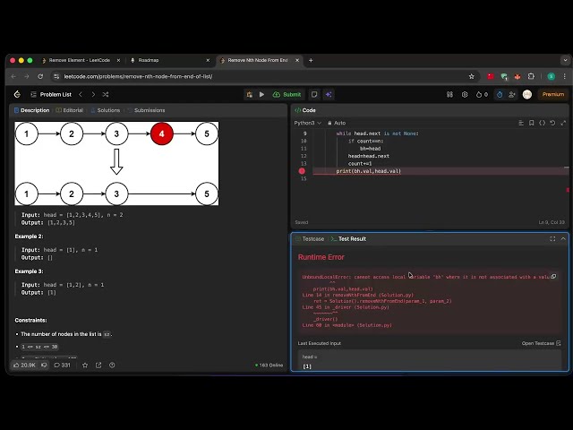 Two Pointer on Linked List