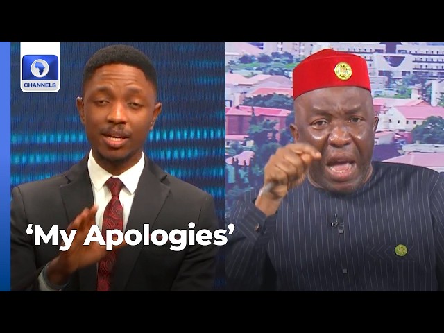 ADC Chieftain Nwosu Apologises To ChannelsTV Presenter For Making False Accusation
