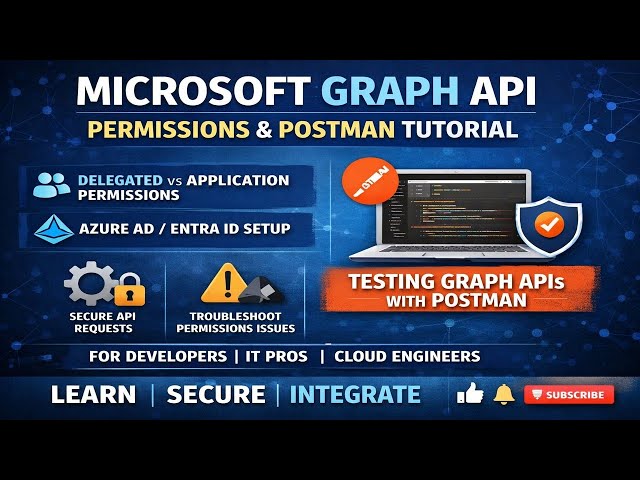 Deep Dive: Microsoft Graph API Permissions & Secure Testing with Postman | Synergetics India