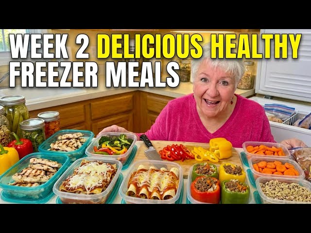 Week 2 Freezer Meals for Weight Loss - High Protein & Easy to Make! #diet