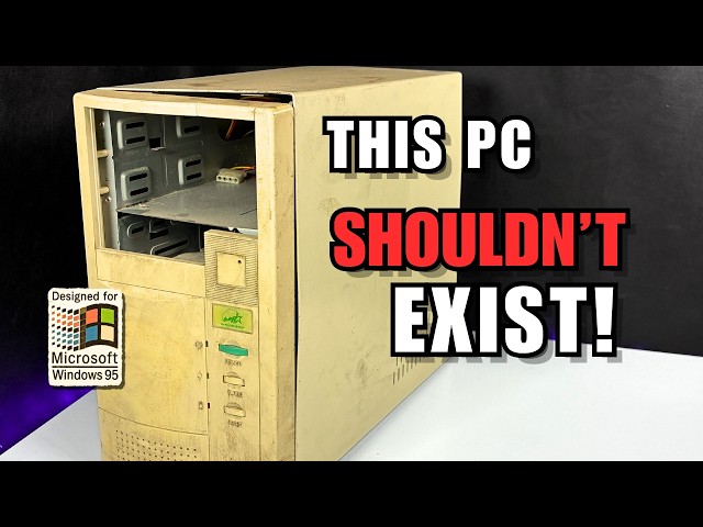 I Put Modern Hardware Into a 90s PC... This Shouldn’t Work