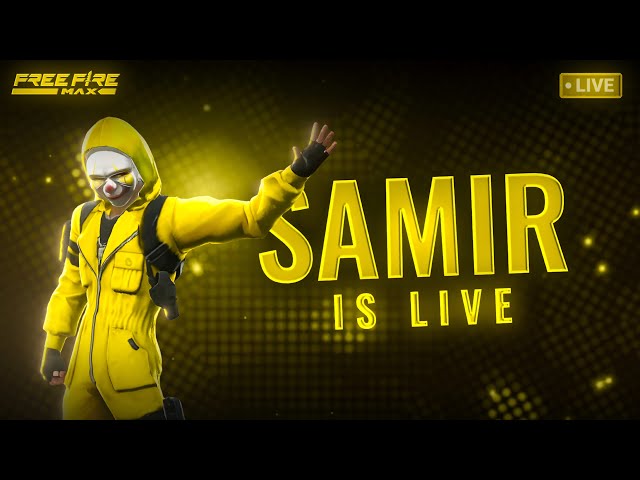 WANTED SAMIR GAMER is live | tc giveaway live | freefire max live | teamcode giveaway | #fflive