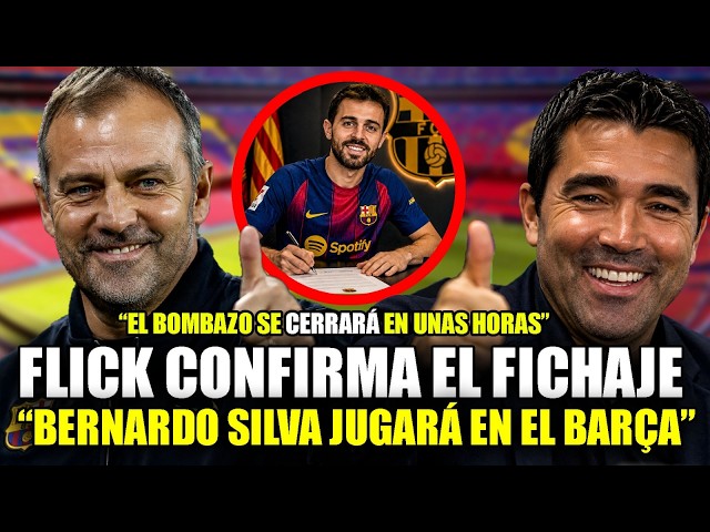 🚨¡HACE SEGUNDOS! BERNARDO SILVA DA EL SÍ AL BARÇA 😱 GIRO BRUTAL EN EL MERCADO