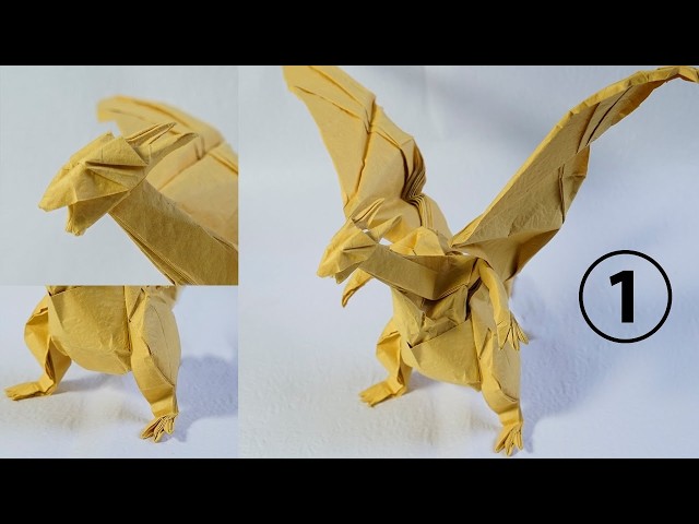 How to Fold Origami CHARIZARD (Part 1/3) | Complex Pokémon Tutorial (28x28cm) | Henry Pham