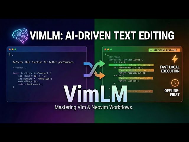 VimLM: AI Natively in Vim