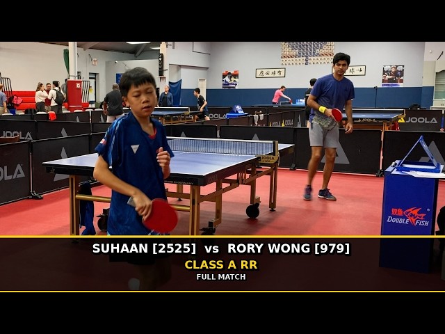 Suhaan [2525] vs Rory Wong [979] | RR | CCTTA 2025-26 Season Final | Class A | Aug 2026