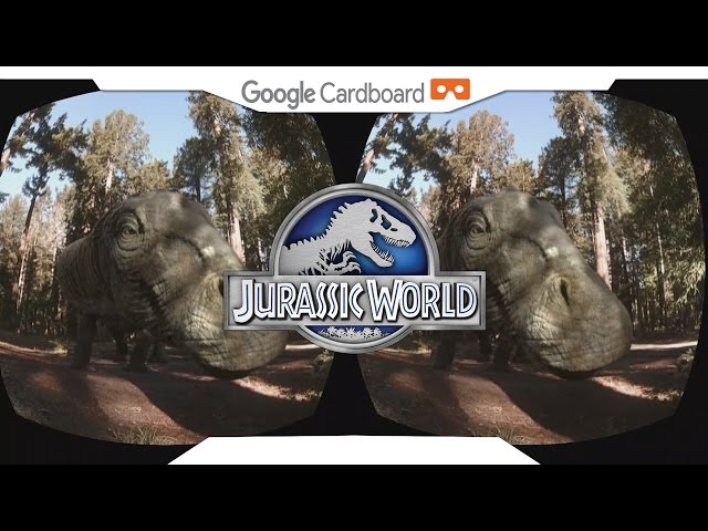JURASSIC WORLD APATOSAUROS • SBS 1080p • GOOGLE CARDBOARD • Gear VR Gameplay • VIRTUAL REALITY