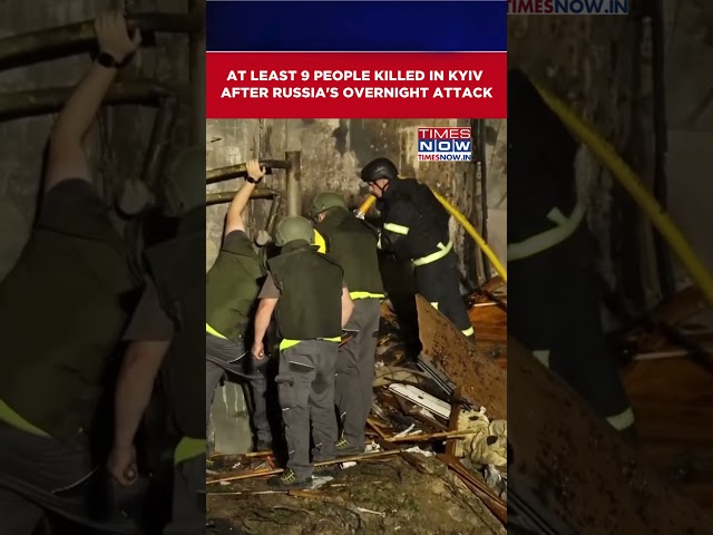 Russia-Ukraine War: At Least 9 People Killed In Kyiv After Russia's Overnight Attack #shorts