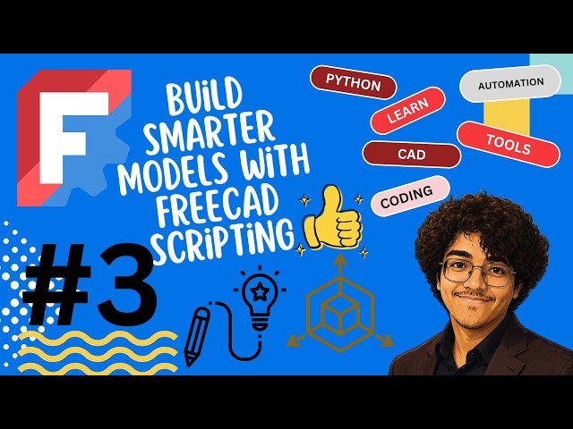 ✅FreeCAD Python Scripting: Primitives Creation and Parameter Control #3