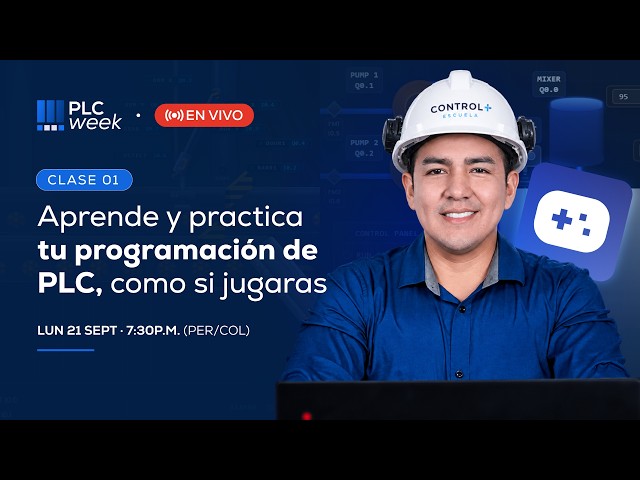 Aprende y practica tu programación de PLC, como si jugaras | Día 01