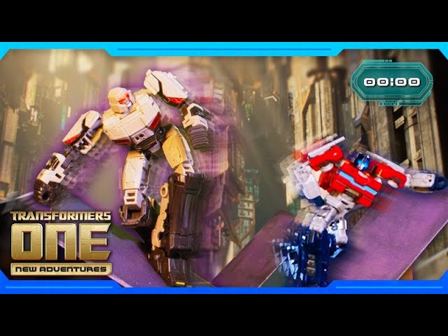The Ultimate Aerial Obstacle Course | Transformers One: New Adventures | EP14 | Animation