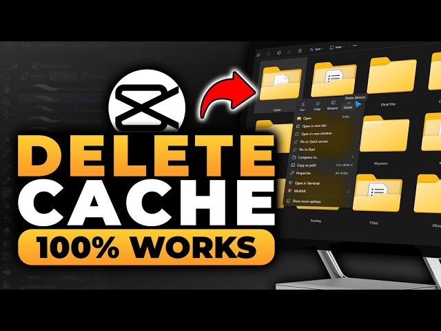 How To Delete CapCut Cache On PC (𝟮𝟬𝟮𝟲) | 100% WORKS | NO Yapping, To The Point! | FAST & EASY