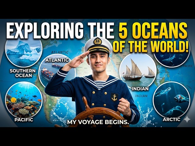 5 Oceans of the World: Size, Depth & Important Facts | FPSC, PPSC, NTS & CSS Exam Guide