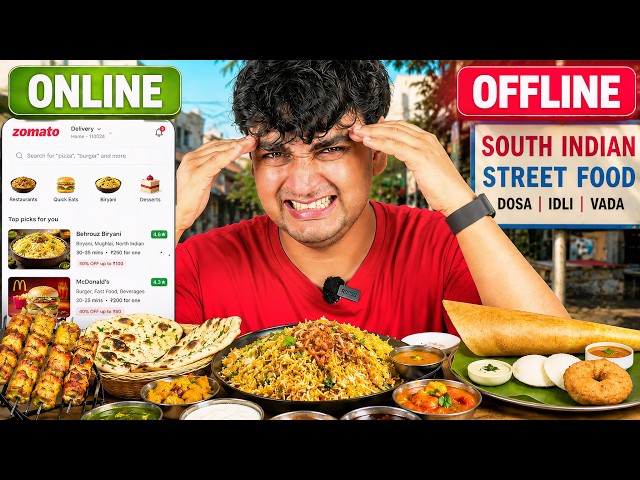 Trying More Offline vs Online Ordered Food
