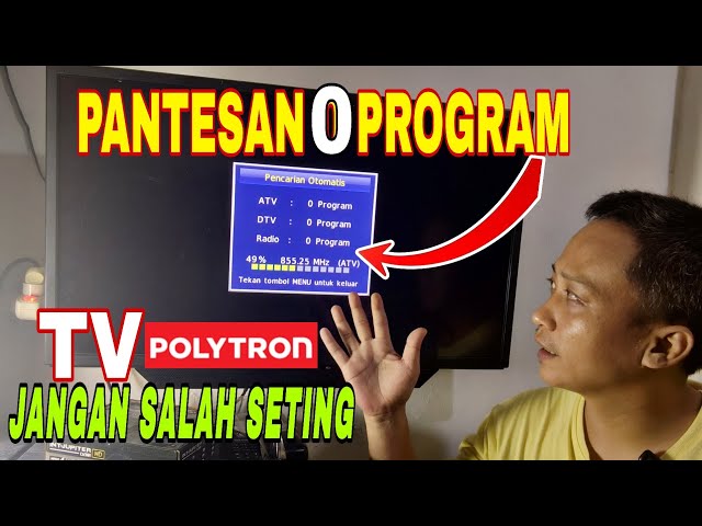 How to program a Polytron digital TV