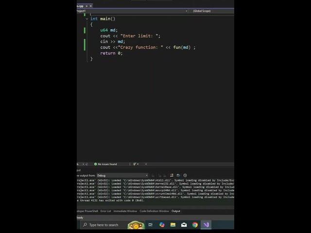 C++ | Euler project 'crazy function' | CodeLearning