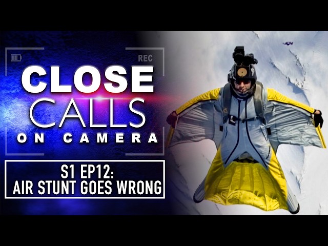 Cameraman's Parachute Opens Too Late Before He Hits a Mountainside | Close Calls on Camera S1 Ep12