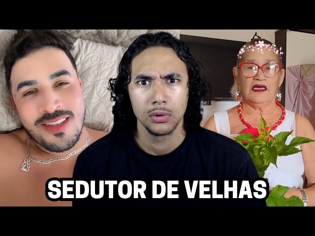 o sedutor de velhas do tiktok vai te traumatizar (sim, isso existe)