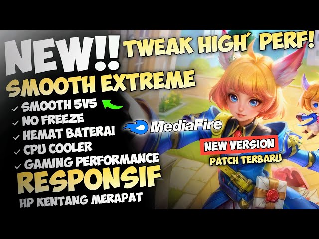 Update Config ML Anti Lag Terbaru Smooth Extreme Patch Update | Atasi Patah Patah Mobile Legends