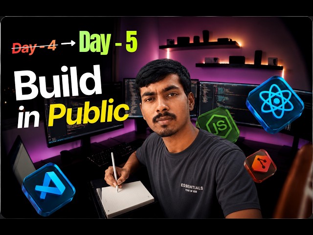 Build in Public: Day 5 | Leveling Up Code | NexStackDev