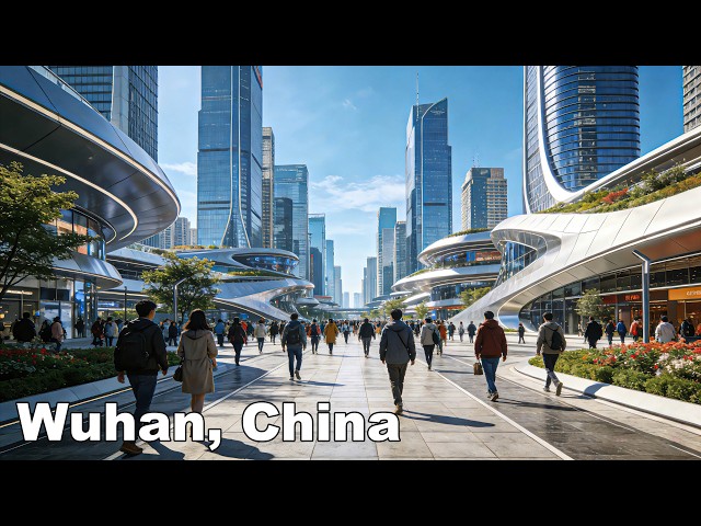I Can’t Believe This Is Wuhan, China! Insane Modern City Walking Tour