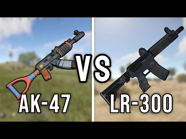 RUST: AK-47 VS LR-300