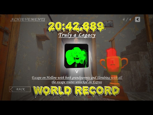 🏆 TRULY A LEGACY WORLD RECORD 🏆  - GLITCHLESS [20:42.889]