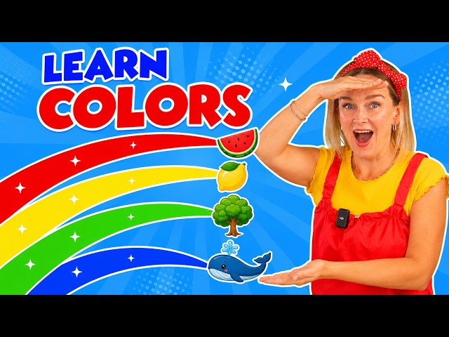 Learn Colors with Ms Ellen | Color Song for Toddlers & Babies