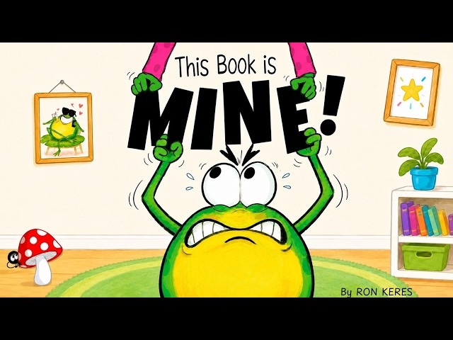 🐸 kids books read aloud 🎀 This Book is MINE ! -Finn the Frog stories Ron Keres