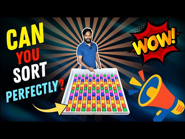 Color Sort Game | Perfect Matching Challenge 🔥