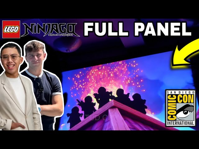 LEGO NINJAGO FULL SAN DIEGO COMIC CON PANEL 2026