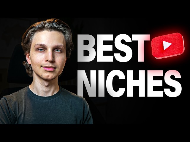 The YouTube Niches I Actually Recommend Starting in 2026
