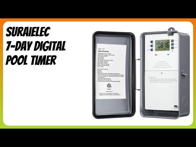 REVIEW (2026): Suraielec 7-Day Digital Pool Timer. Features