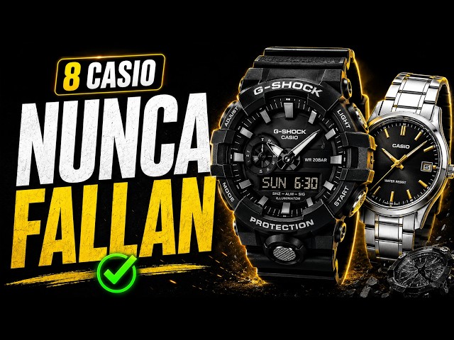 🔥 8 Relojes CASIO que NUNCA FALLAN | Calidad-precio 2026 🇯🇵