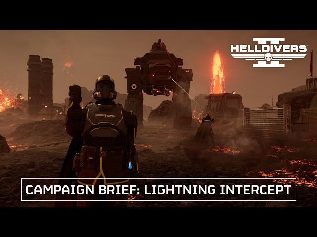 Helldivers 2 - Campaign Brief: Lightning Intercept