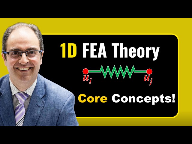 Simple Finite Element Analysis Theory Explained in 8 Steps | FEA Done Right – Section 2