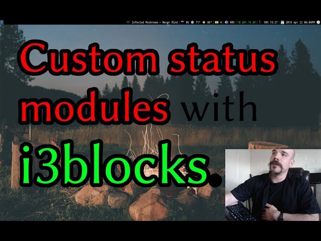 Custom Scripts and Modules for i3blocks!