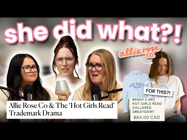'Allie Rose Co' Just Trademarked "Hot Girls Read"... And BookTok Is FURIOUS