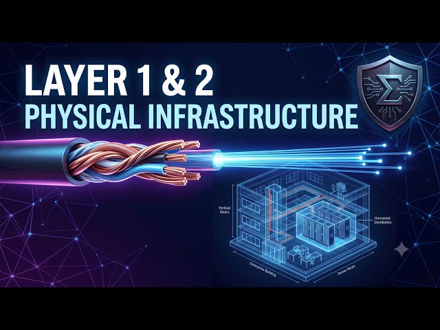 Physical & Data Link Layers: Ethernet, Fiber & PoE [BCIS 5304] | Ep. 04