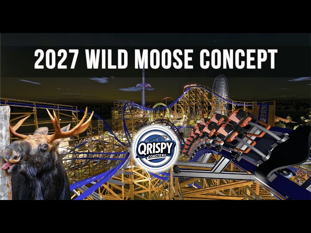 Domestic Wild Moose – FULL POV (Concept for new 2027 RMC Coaster)