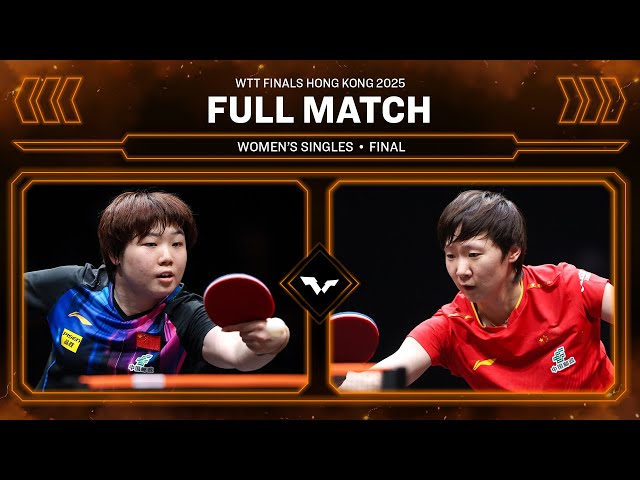 FULL MATCH | Kuai Man vs Wang Manyu | WS Final | #WTTHongKong 2025