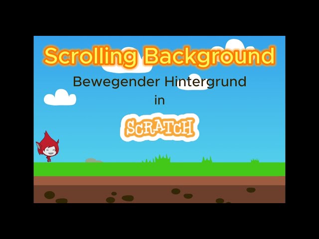Scratch: Scrolling Background Tutorial