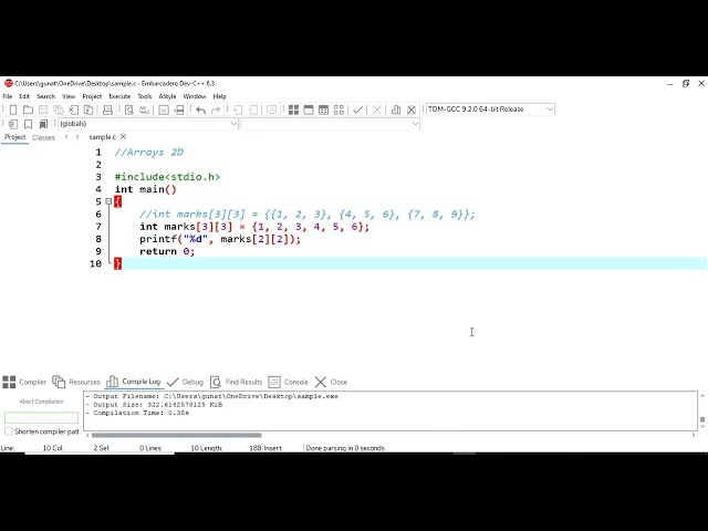 Arrays 2D | Matrix Representation & Operations Explained | C Tutorial
